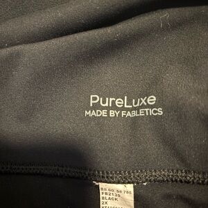 Fabletics PureLuxe Black Activewear